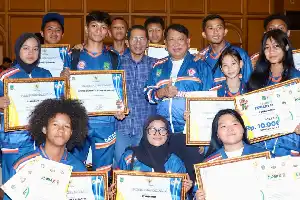 Perkuat Pembinaan Atlet, Pemko Batam Kucurkan Bonus Rp823 Juta bagi Kontingen Popda X Kepri