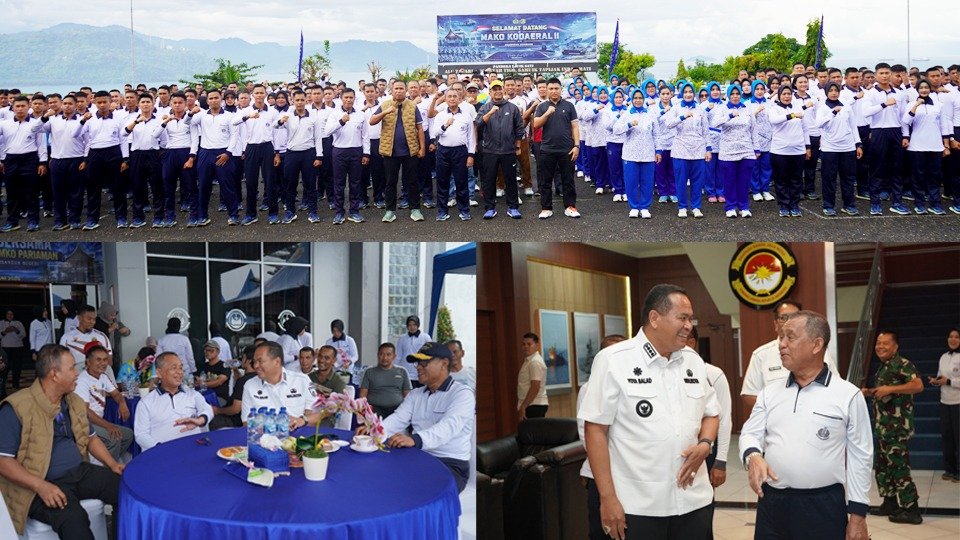 Perkuat Sinergi, Pemko Pariaman Gelar Olahraga Bersama Kodaeral II Padang