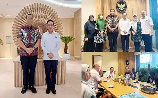 Wali Kota Pariaman Ajukan Proposal Peningkatan RSUD dr. Sadikin ke Kelas C kepada Wakil Menteri Kesehatan