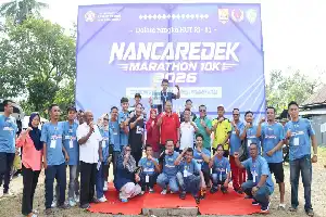 Dongkrak Sport Tourism, Ratusan Pelari Meriahkan Nan Caredek Marathon 10K di Pariaman