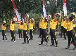 Jaga Kebugaran demi Pelayanan Publik Optimal, Personel Polresta Serang Kota Gelar Olahraga Bersama