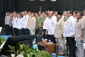 Dorong Kemandirian Teknologi, Presiden Prabowo Resmikan Peluncuran Motor Listrik Nasional di Cikarang