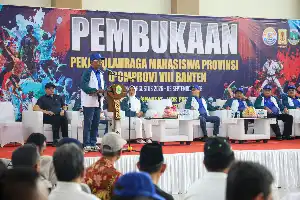 Buka POMPROV VIII, Pemprov Banten Targetkan Regenerasi Atlet Menuju PON 2032