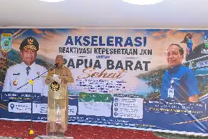 Jaminan Kesehatan Papua Barat Aman, Gubernur Mandacan: Warga Sakit Cukup Bawa KTP, Tak Perlu Buat Proposal