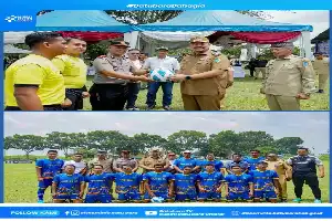 Buka Bahagia Cup II, Bupati Batu Bara Ajak Generasi Muda Perangi Narkoba Lewat Olahraga