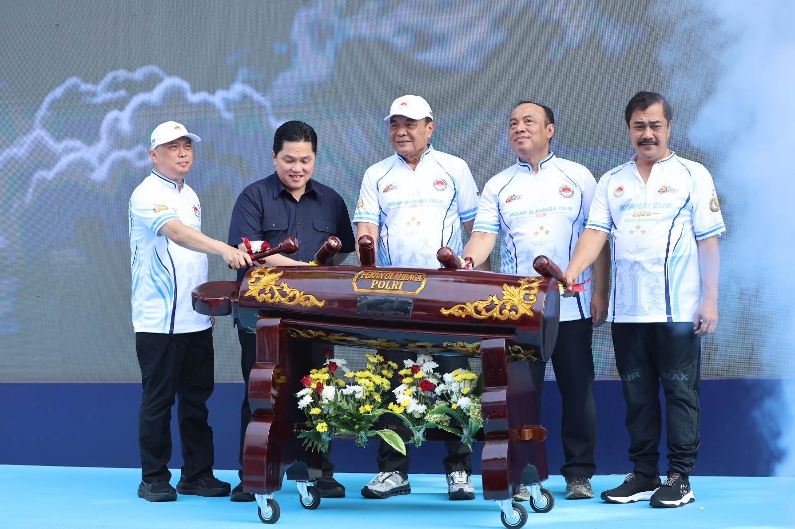Erick Thohir Serukan Pekan Olahraga Polri 2026 Jadi Momentum Memasyarakatkan Budaya Olahraga Nasional