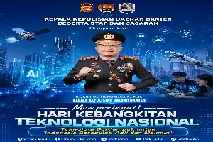 Peringati Hakteknas, Kapolda Banten Tekankan Peran Teknologi dalam Mewujudkan Kesejahteraan Nasional