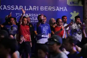 Dukung Sport Tourism, Wali Kota Makassar Dorong SMAnSA Run Jadi Agenda Unggulan