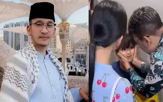 Video Ruben Onsu Bertemu Anak Sebelum Umrah Jadi Perbincangan, Warganet Soroti Ekspresi Thania