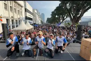 Ribuan Warga Medan Padati CFD Bersama UMSU: Hadirkan Layanan Kesehatan Gratis hingga Insentif Biaya Kuliah