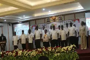 Jangkau Talenta Kampung, KONI Mimika Resmi Lantik Pengurus Tingkat Distrik Periode 2026–2030