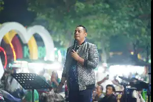 Sokong UMKM Lokal, Pemkab Bekasi Luncurkan Panggung Hiburan Rakyat Mingguan di Taman Sehati