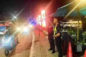 Cegah Kriminalitas Jalanan, Polsek Kuta Utara Perketat Pengamanan Saat Jam Bubar Tempat Hiburan Malam
