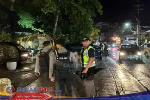 Antisipasi Kriminalitas di Kawasan Wisata Canggu, Polres Badung Gelar Patroli Biru Dini Hari