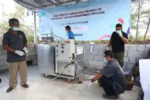 BRIDA Surabaya Kembangkan Teknologi Pirolisis untuk Ubah Sampah Plastik Mangrove Jadi Bahan Bakar Nelayan