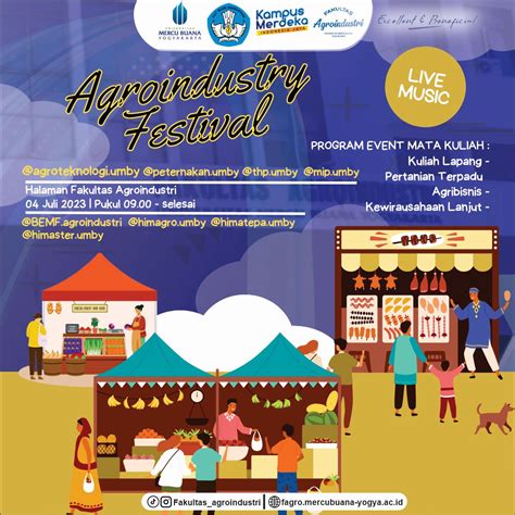 Dorong Jiwa Agrosociopreneur, Mahasiswa UMBY Gelar Agroindustri Festival