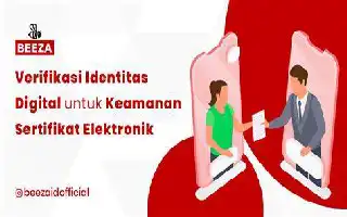 Halaman Verifikasi Keamanan Minta Pengguna Memastikan Identitas