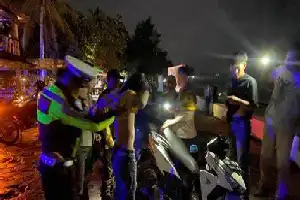 Jamin Keamanan Wisatawan, Polres Badung Intensifkan Patroli Malam di Canggu