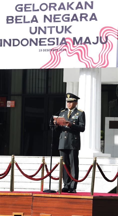 Sekjen Kemhan Tinjau Kesiapan Pendidikan Bela Negara di Surabaya, Pastikan Standar Keselamatan Terjaga