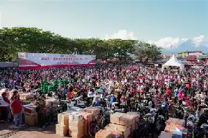 Polda Bali Gelar Jalan Sehat Massal dan Bazar UMKM Sambut Hari Bhayangkara Ke-80