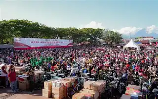 Polda Bali Gelar Jalan Sehat Massal dan Bazar UMKM Sambut Hari Bhayangkara Ke-80