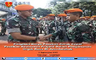 Pastikan Kebugaran Prajurit, Korpasgat Gelar Pemeriksaan Kesehatan Pascapenugasan Satgas Pamtas