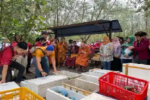 Pererat Solidaritas, Infolahtadam V/Brawijaya Gelar Family Gathering di Mangrove Gunung Anyar