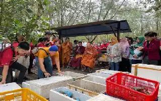 Pererat Solidaritas, Infolahtadam V/Brawijaya Gelar Family Gathering di Mangrove Gunung Anyar