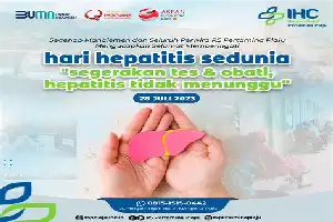 Peringati Hari Hepatitis Sedunia, Masyarakat Diimbau Lakukan Deteksi Dini Tanpa Tunggu Gejala Berat