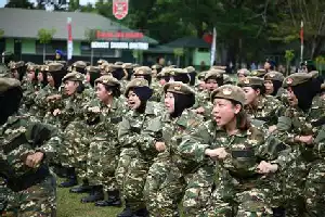Rindam VI/Mulawarman Perketat Prosedur Kesehatan dalam Latsar Bela Negara SPPI