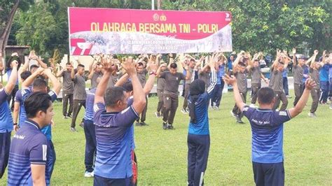 TNI-Polri se-Wilayah Bandung Gelar Olahraga Bersama demi Perkuat Soliditas dan Sinergitas