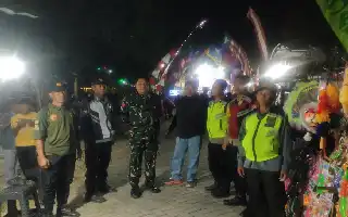 Sinergi Tiga Pilar Pastikan Panggung Hiburan HUT RI di Balerejo Berjalan Aman