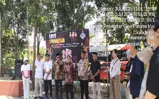 Pererat Sinergi, Bhabinkamtibmas Polsek Setu Gelar Olahraga Bersama Warga Cikarageman