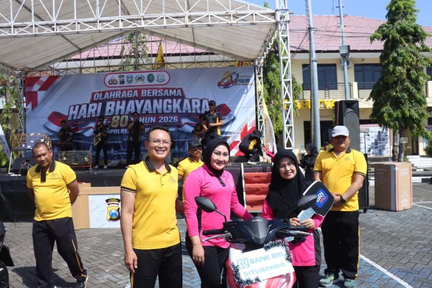 Polres Situbondo Perkuat Sinergitas dengan Forkopimda Lewat Olahraga Bersama Sambut HUT Bhayangkara ke-80