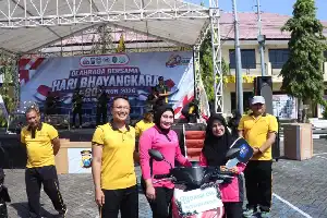Polres Situbondo Perkuat Sinergitas dengan Forkopimda Lewat Olahraga Bersama Sambut HUT Bhayangkara ke-80