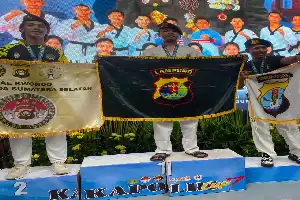 Sederet Personel Brimob Polda Lampung Ukir Prestasi Gemilang di Kapolri Cup 2026