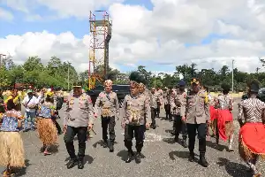 Jaga Kamtibmas Papua, Astamaops Kapolri Ingatkan Personel Waspada Ancaman Malaria