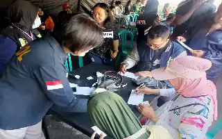 Peringati Hari Bhayangkara ke-80, Polresta Malang Kota Gelar Bakti Kesehatan untuk Warga