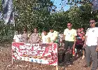 Rangkul Generasi Muda, Polsek Campaka Kawal Turnamen Olahraga Karang Taruna Desa Campakasari