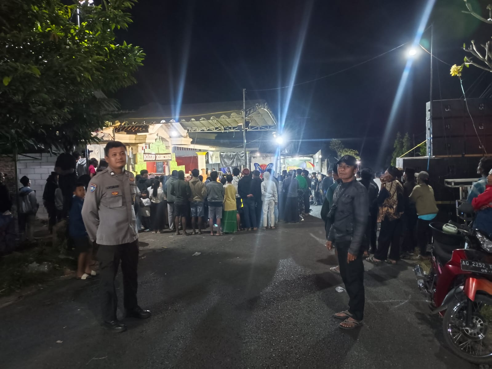 Jamin Keamanan Perayaan 1 Muharram, Polsek Sendang Kawal Pentas Seni Tradisional