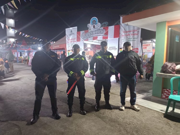 Sinergi Polri dan Dishub Manggarai Pastikan Festival Ekonomi STIE Karya Ruteng Berjalan Kondusif