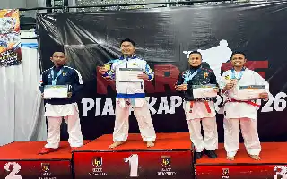 Brigadir Lutfi Permana Harumkan Polres Pandeglang dengan Medali Perunggu Karate di Pekan Olahraga Polri 2026