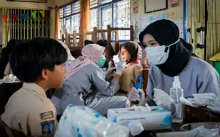 Kampanye 'Green Dentistry', FKG UGM Gelar Pemeriksaan Gigi Gratis bagi Siswa SD di Sleman