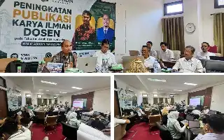 Tingkatkan Kualitas Riset, FAH UIN Alauddin Makassar Bekali Dosen Strategi Menembus Jurnal Internasional dan Pemanfaatan AI