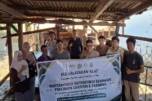Tingkatkan Produktivitas Ternak, UIN Alauddin Uji Coba Teknologi Sensor SITURU di Takalar