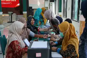 Dorong Ketahanan Keluarga, DWP UIN Saizu Selenggarakan Skrining Kesehatan Preventif