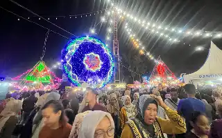 Pasar Malam Pandawa 2 Sedot Ribuan Pengunjung di Natuna, Warga Antusias Sambut Hiburan Rakyat