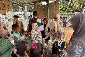 Dekatkan Layanan Medis, Mahasiswa KKN USK Gelar Pemeriksaan Kesehatan Gratis Door-to-Door di Pidie Jaya