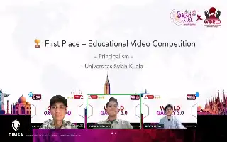 Mahasiswa FK USK Menangkan Kompetisi Video Edukasi Kesehatan Global