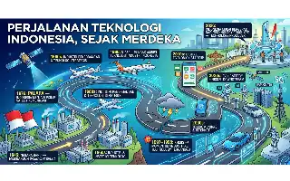 Pasang Surut Teknologi Indonesia: Dari Satelit Palapa hingga Ambisi Rantai Pasok Baterai Global